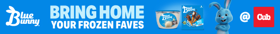 Blue Bunny: Bring Home Your Frozen Faves @ Cub
