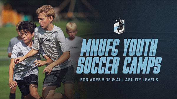 MNUFC Youth Soccer Camps | For Ages 5-16 & All Ability Levels