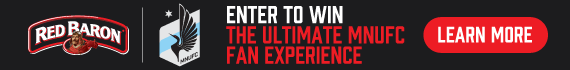 Red Baron x MNUFC | Enter to Win the Ultimate MNUFC Fan Experience | Learn More